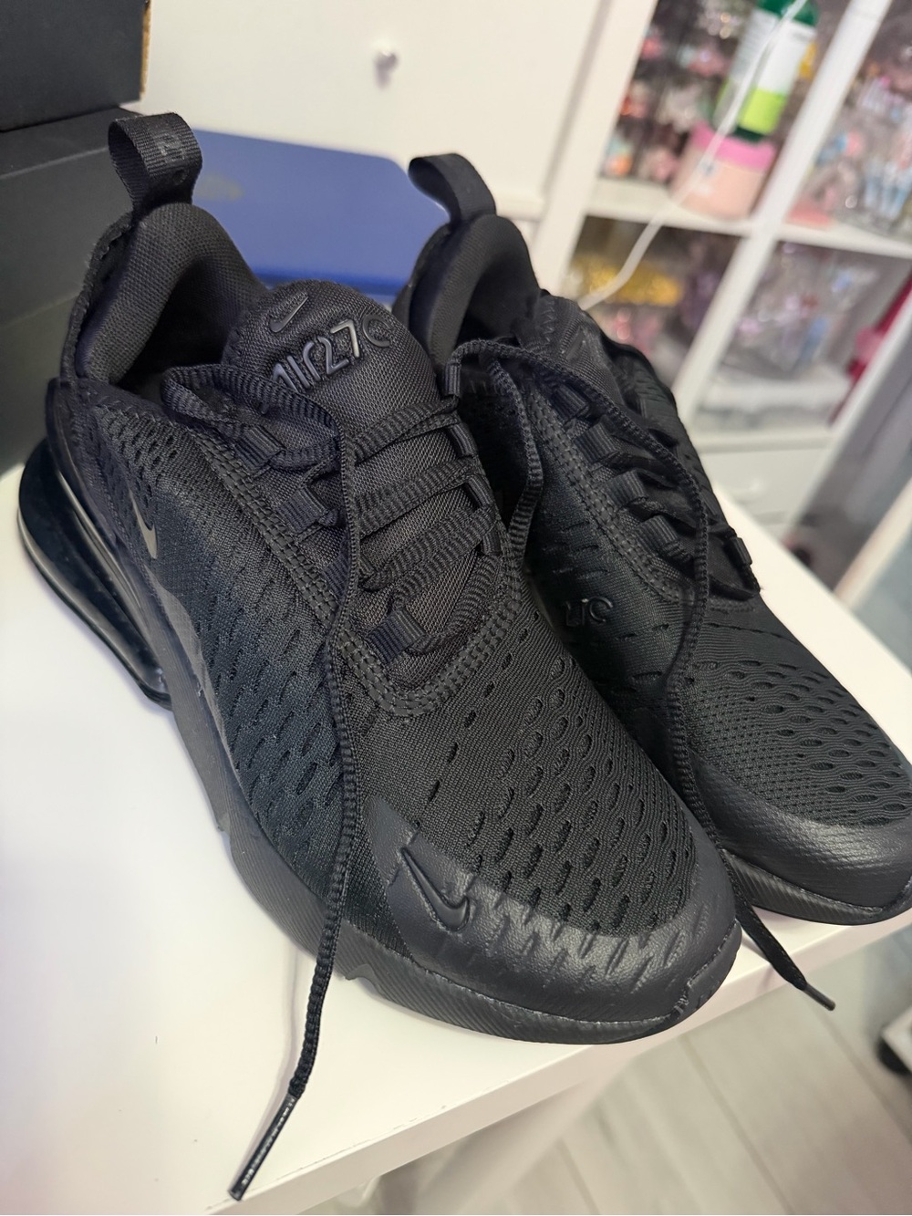 Nike Women’s Air Max 270 All-Black Sneakers